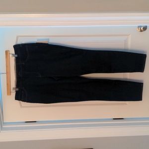 NWT NYDJ Size 14 Dark Wash Skinny Lift Tuck Technology Front Zip Button Fly